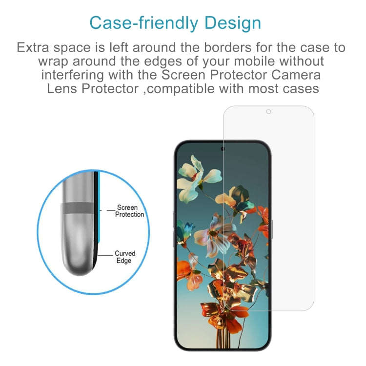 For Nothing Phone 2a Plus 10pcs 0.26mm 9H 2.5D Tempered Glass Film