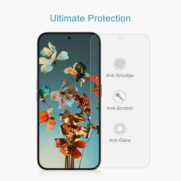 For Nothing Phone 2a Plus 10pcs 0.26mm 9H 2.5D Tempered Glass Film