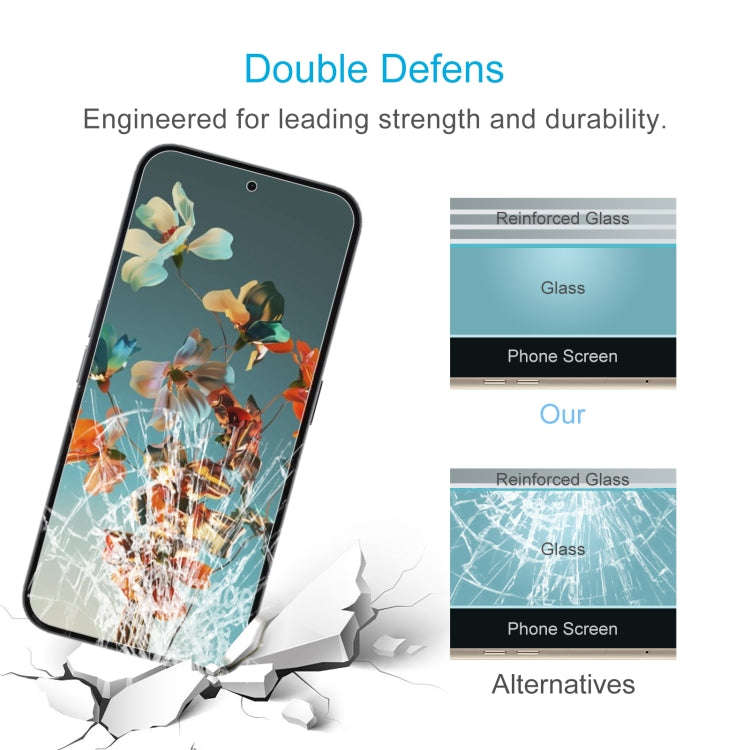 For Nothing Phone 2a Plus 10pcs 0.26mm 9H 2.5D Tempered Glass Film