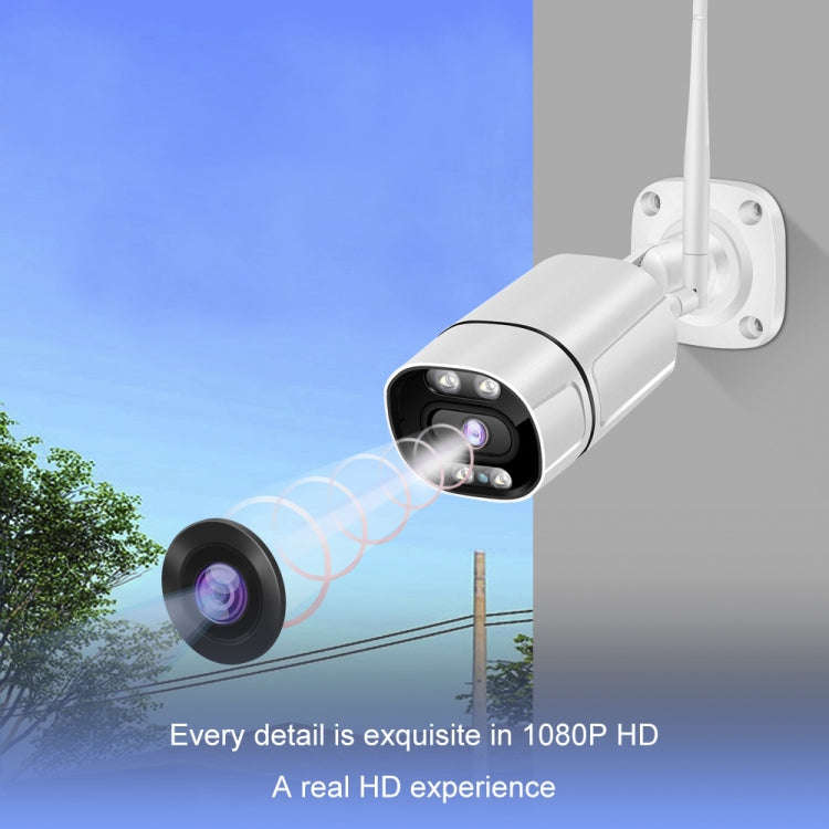 Q39 Motion Tracking Night Vision Smart Camera Supports Voice Intercom, Plug Type:AU Plug(White)