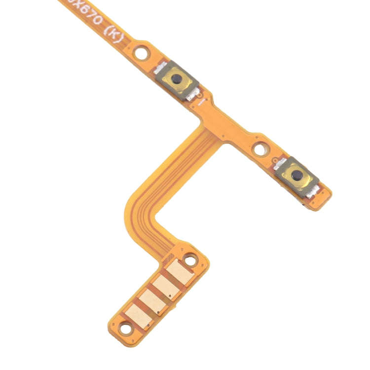 For Infinix Note 12 G96 X670 OEM Power Button & Volume Button Flex Cable