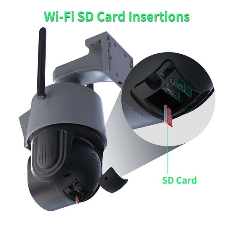QX109 Dual Lens Smart HD Dome WiFi Camera(UK Plug)