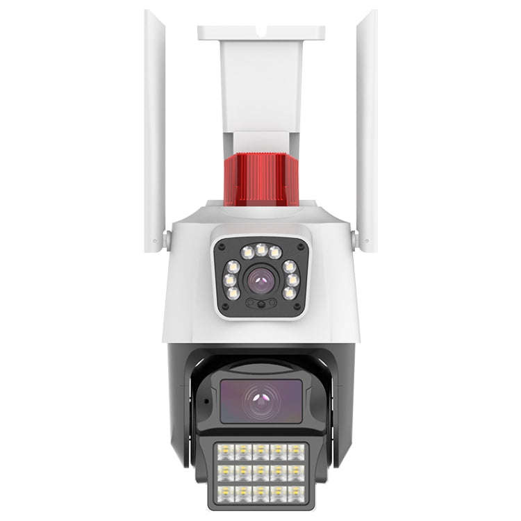 QX87 4MP WiFi Dual Camera Supports Two-way Voice Intercom & Humanoid Detection(EU Plug)