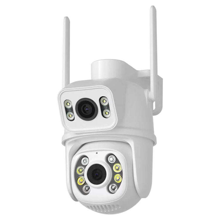 QX95 6MP WiFi Dual Camera Supports Two-way Voice Intercom & AI Recognition(AU Plug)