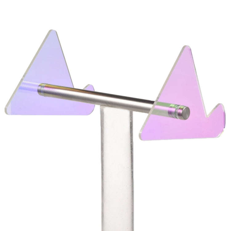 Acrylic Colorful Keyboard Storage Display Stand, Style:Single Layer