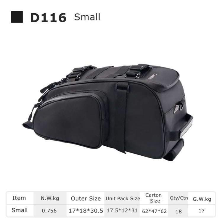 CADeN D116 Mountain Bike Panniers Tail Bags Crossbody Camera Bag Photography Lens Shoulder Bag, S...