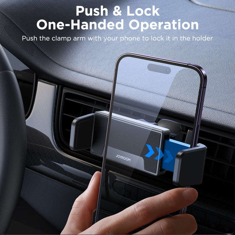 JOYROOM JR-ZS377 Car Air Vent Mobile Phone Navigation Holder(Black)