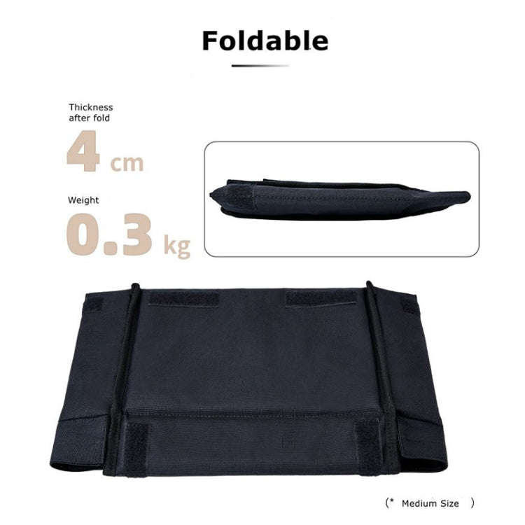 Cwatcun H80 Large Capacity Foldable Inner Camera Bag Photography Lens Bag, Size:30 x 19 x 15cm M(...