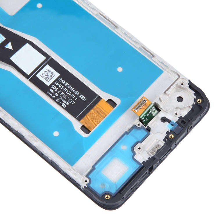 For Motorola Moto G04 OEM LCD Screen Digitizer Full Assembly with Frame