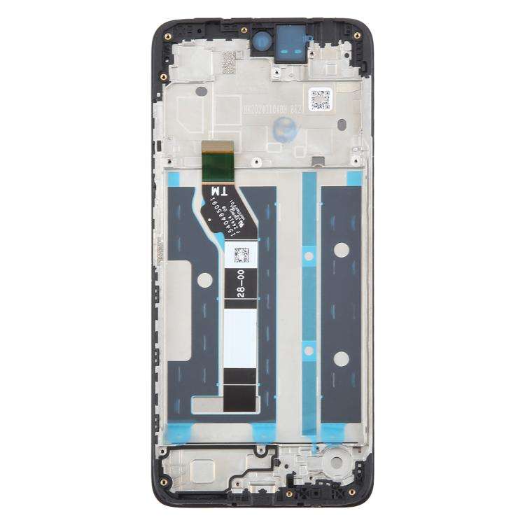 For Motorola Moto G15 OEM LCD Screen Digitizer Full Assembly with Frame