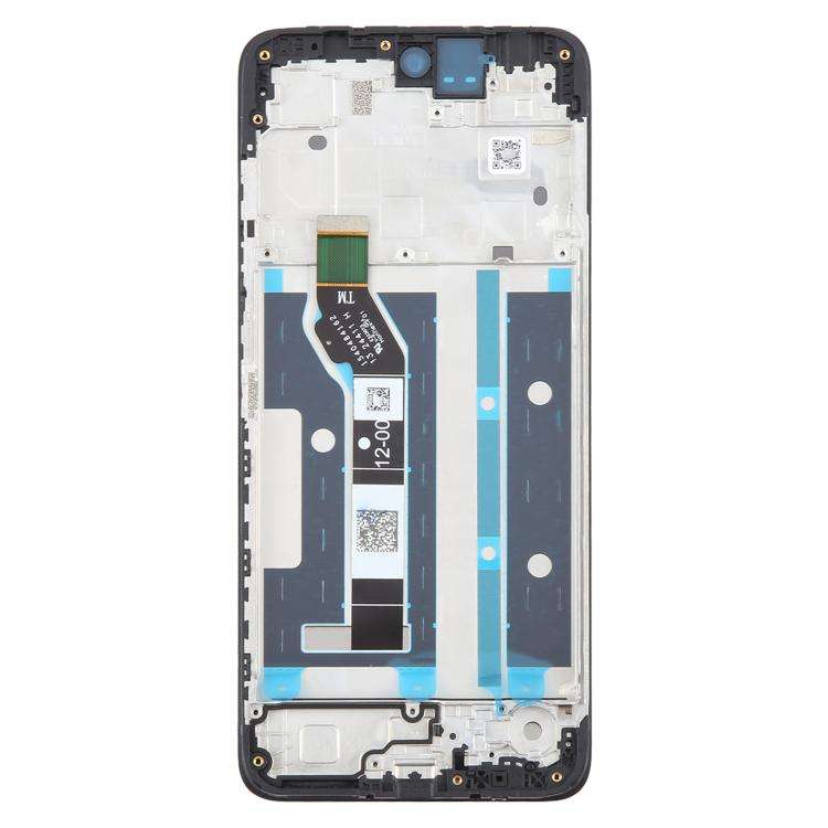 For Motorola Moto G05 OEM LCD Screen Digitizer Full Assembly with Frame