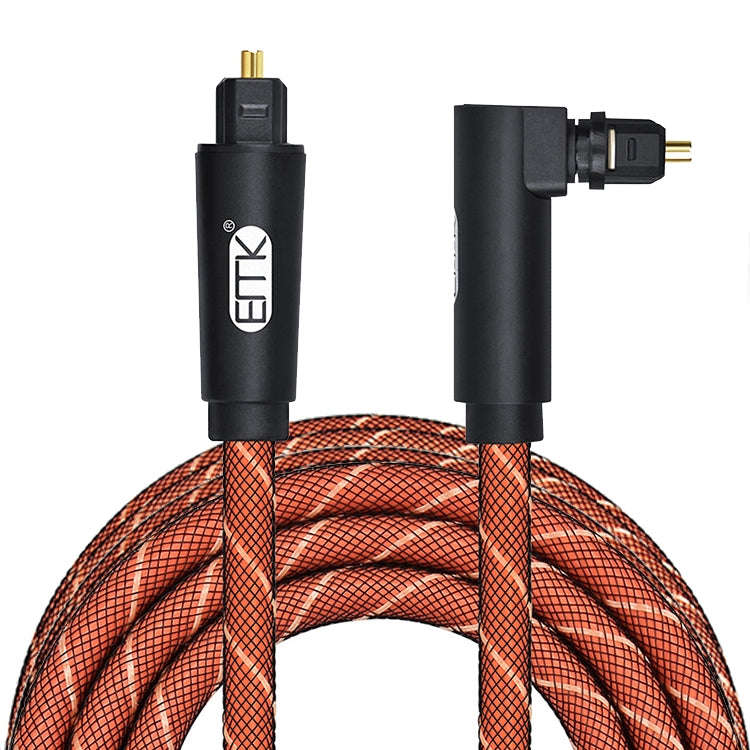 EMK 90 Degree Swivel Adjustable Right Angled 360 Degrees Rotatable Plug Nylon Woven Mesh Optical ...