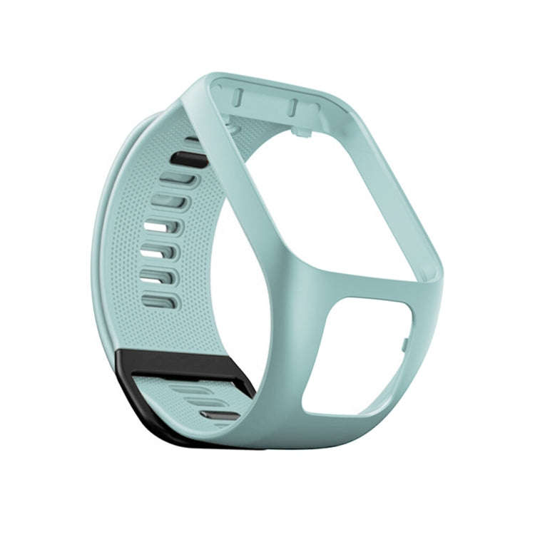 For Tomtom 2 / 3 Universal Silicone Watch Band(Blue)