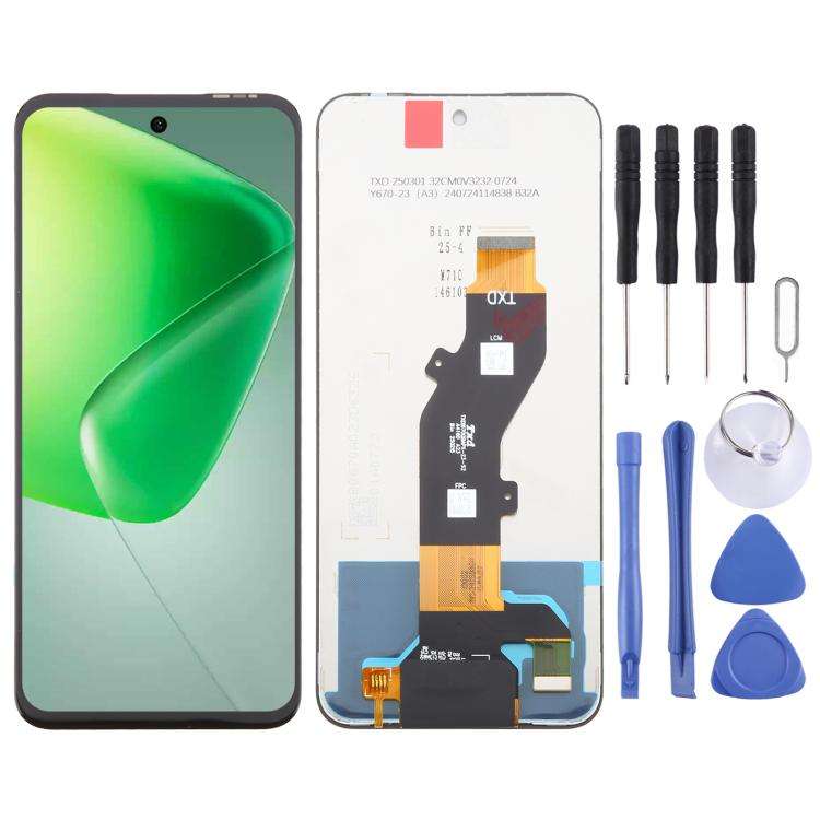 For Infinix Hot 50i OEM LCD Screen with Digitizer Full Assembly