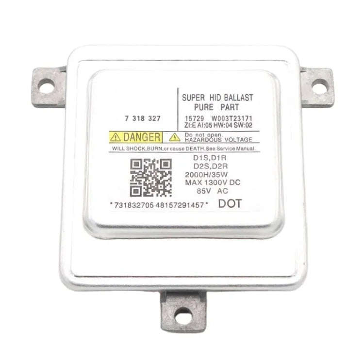 For BMW X1 E84 2009-2014 Car Xenon Lamp D1S Ballast 7318327(Silver)