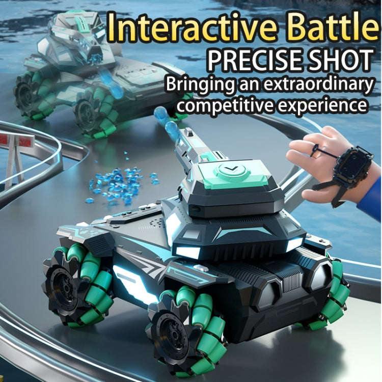 Q171 2.4G Stunt Water Bomb Battle Armor Model Remote Control Car, Specification:Single Control(Blue)