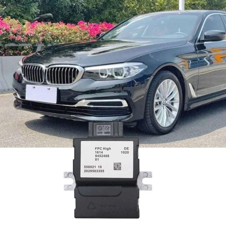 For BMW X5 Car Fuel Pump Controller 16149452468(Black)