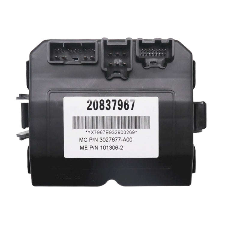 For Cadillac SRX Car Tail Box Controller 20837967(Black)