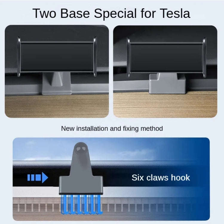 For Tesla Model 3 / Y Car Air Outlet Mobile Phone Holder Base, Style:Traceless Model