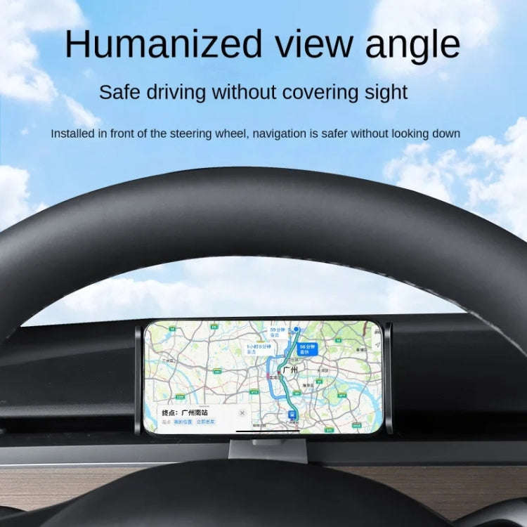 For Tesla Model 3 / Y Car Air Outlet Mobile Phone Holder Base, Style:Traceless Model