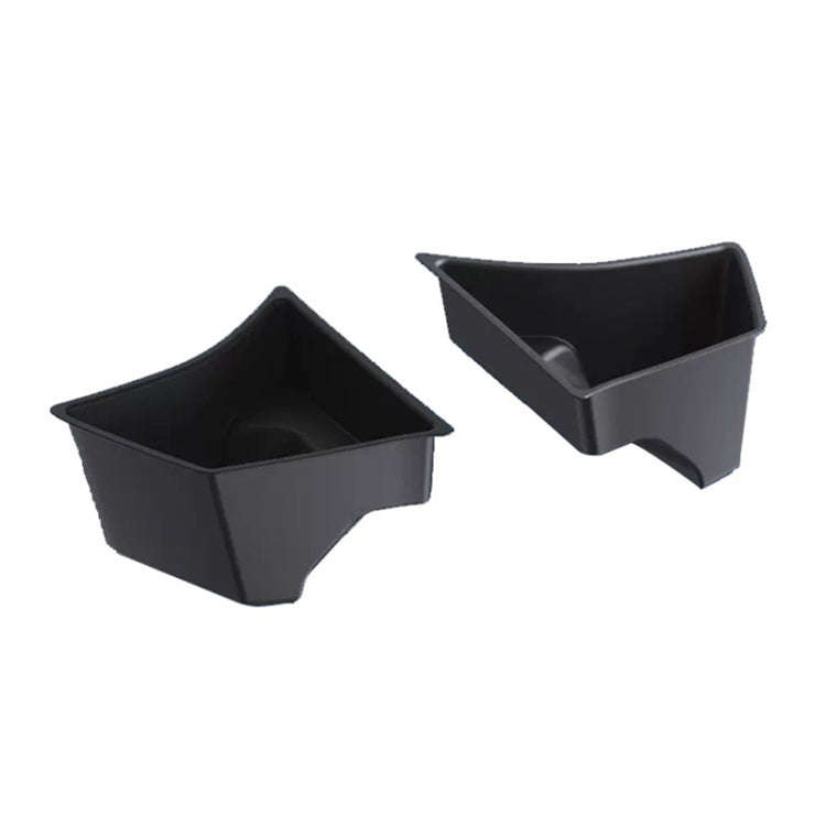 For Tesla Model 3 2pcs / Set Car Trunk Side Storage Box, Flagship Model, Style:without Cover