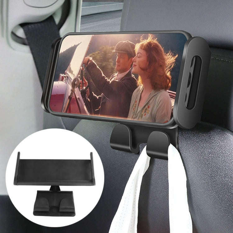 For Tesla Model 3 / Y Car Rear Seat Phone Tablet Holder, Style:Base + Phone Bracket