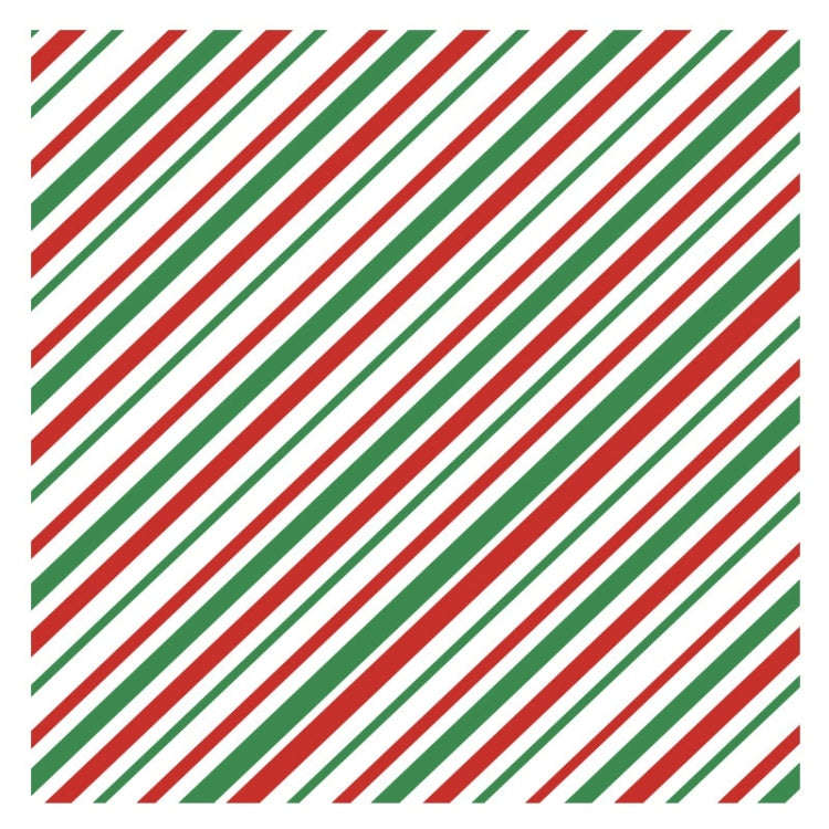 100sheets / Pack Striped Baking Greaseproof Paper Food Placemat Paper, size: 30x30cm(Red Green)