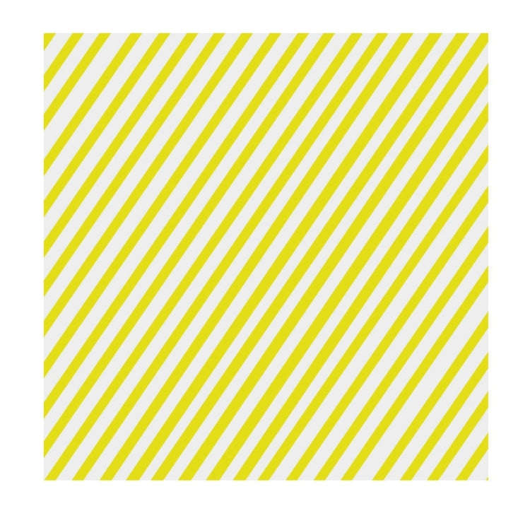 100sheets / Pack Striped Baking Greaseproof Paper Food Placemat Paper, size: 30x30cm(Yellow)