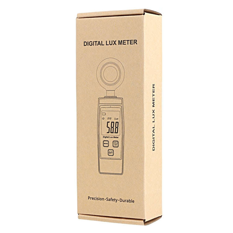 RZ851 Digital Light Meter, Range: 0-200,000 Lux(Black)