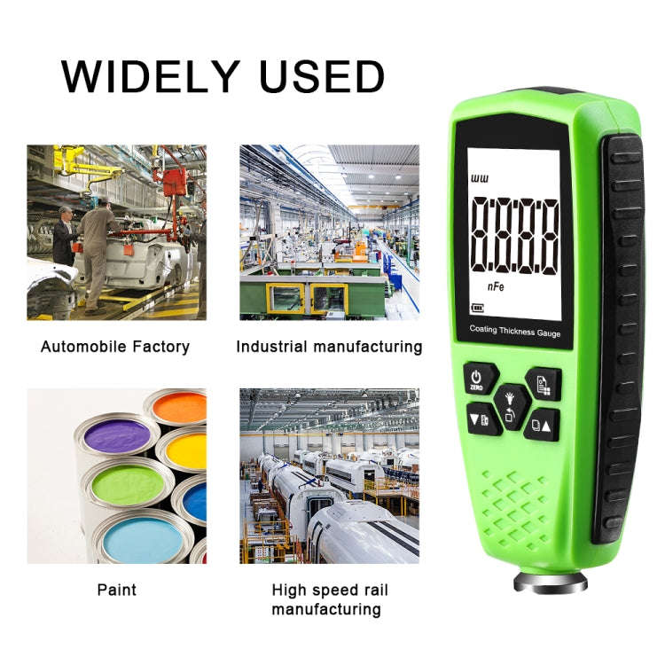 RZ859 Metal Coating Thickness Gauge(Green)