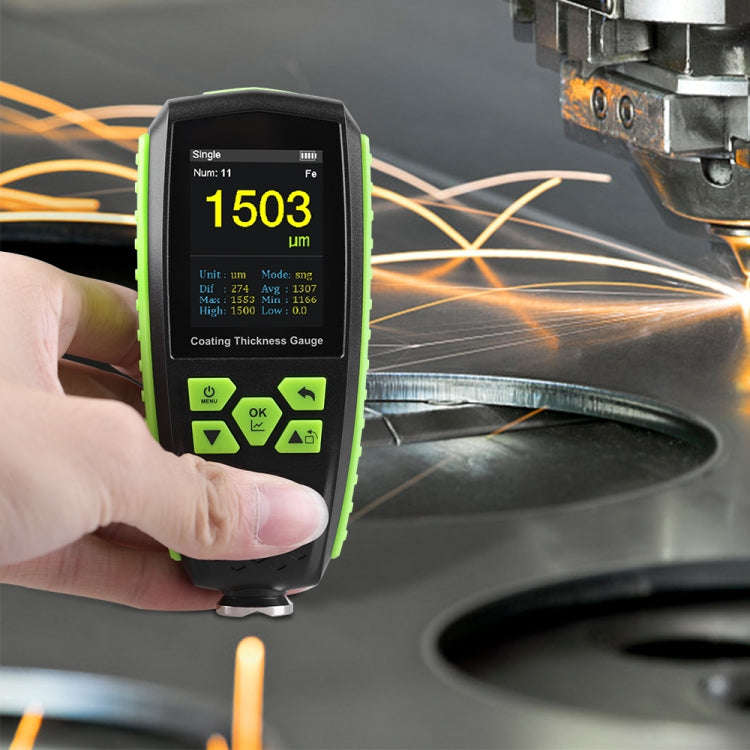 RZ860 Metal Coating Thickness Gauge(Green)