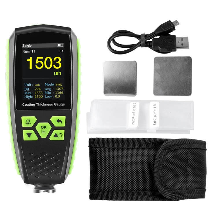RZ860 Metal Coating Thickness Gauge(Green)