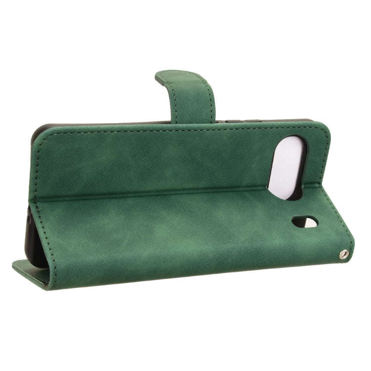 For OnePlus Nord 4 5G Skin Feel Magnetic Flip Leather Phone Case(Green)