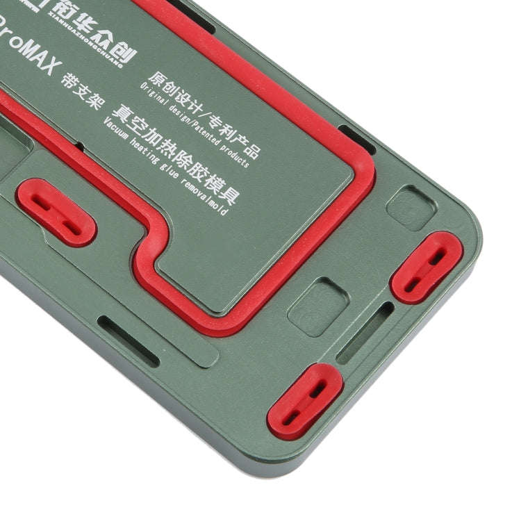 For iPhone 13 Pro Max LCD Screen Frame Vacuum Heating Glue Removal Mold with Holder