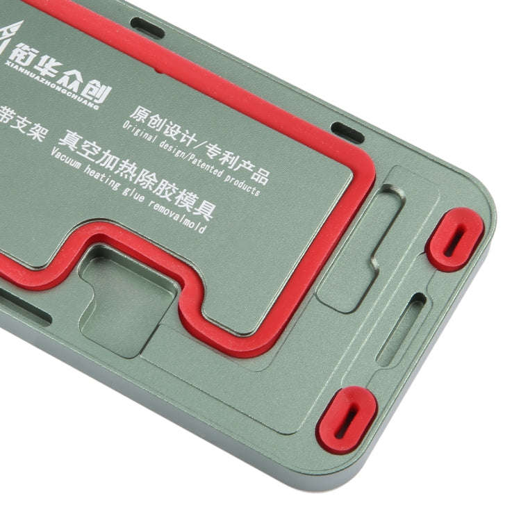 For iPhone 15 LCD Screen Frame Vacuum Heating Glue Removal Mold with Holder