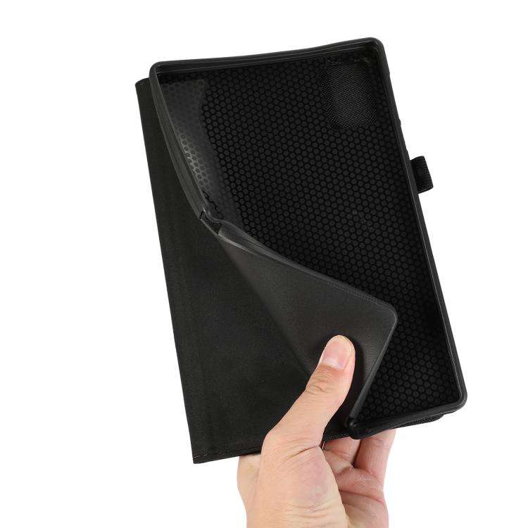 For Lenovo Legion Y700 Gen 4 2025 Fabric Texture Horizontal Flip Leather Tablet Case(Red)