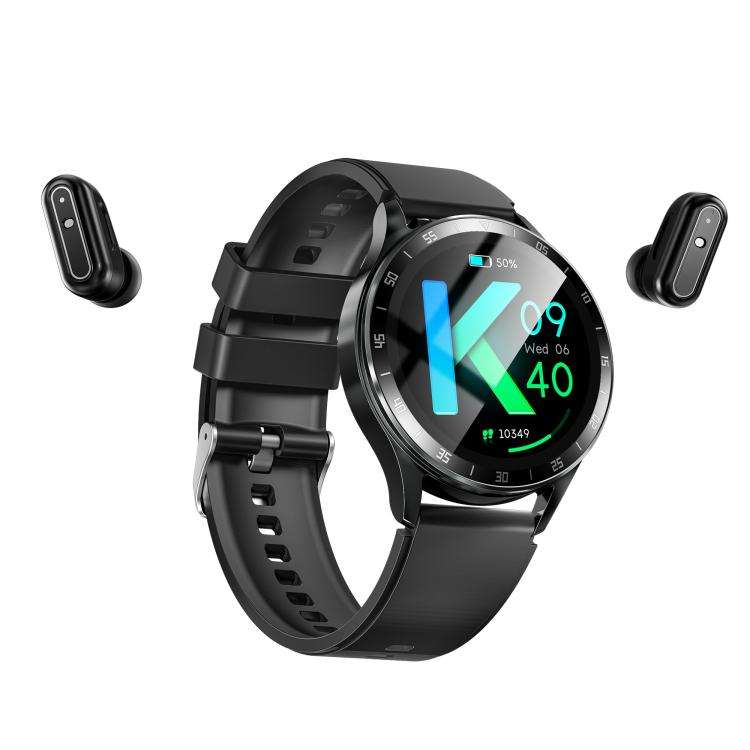 X10 Headphones Smart Watch 1.39 inch Waterproof Bracelet, Support Bluetooth Call / NFC / Heart Ra...