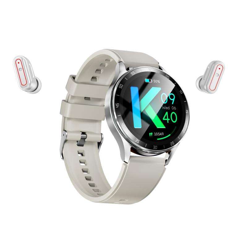 X10 Headphones Smart Watch 1.39 inch Waterproof Bracelet, Support Bluetooth Call / NFC / Heart Ra...