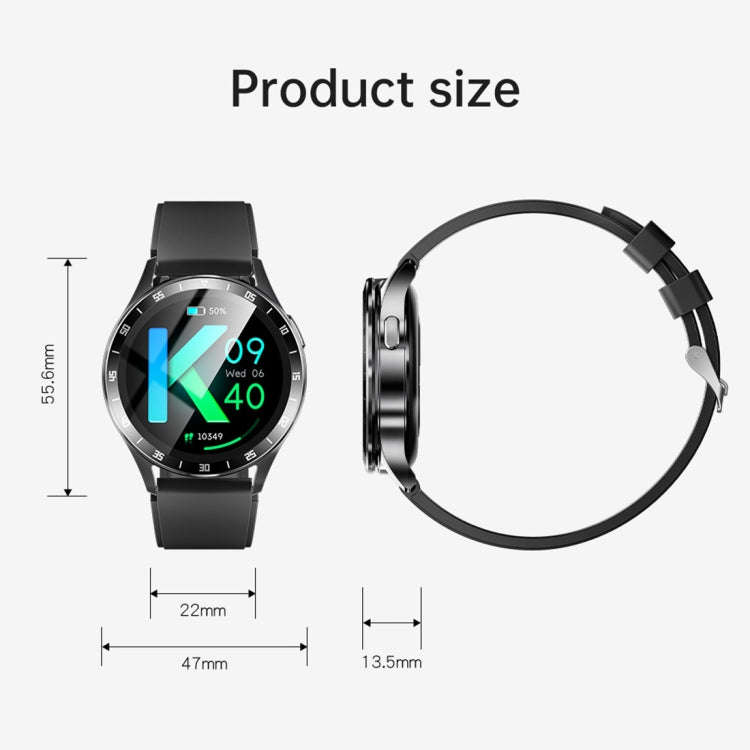 X10 Headphones Smart Watch 1.39 inch Waterproof Bracelet, Support Bluetooth Call / NFC / Heart Ra...