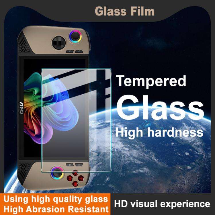 For MSI CLAW 8 AI+ 2025 IMAK H Series Tempered Glass Film