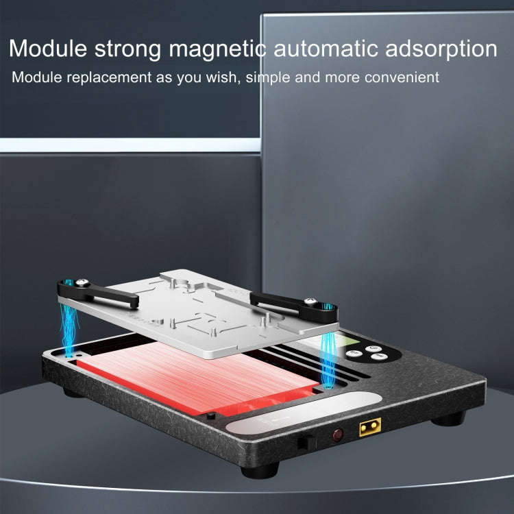 i2C T18 LCD Display PCB Motherboard Layered Desoldering Station With Universal Module, US Plug