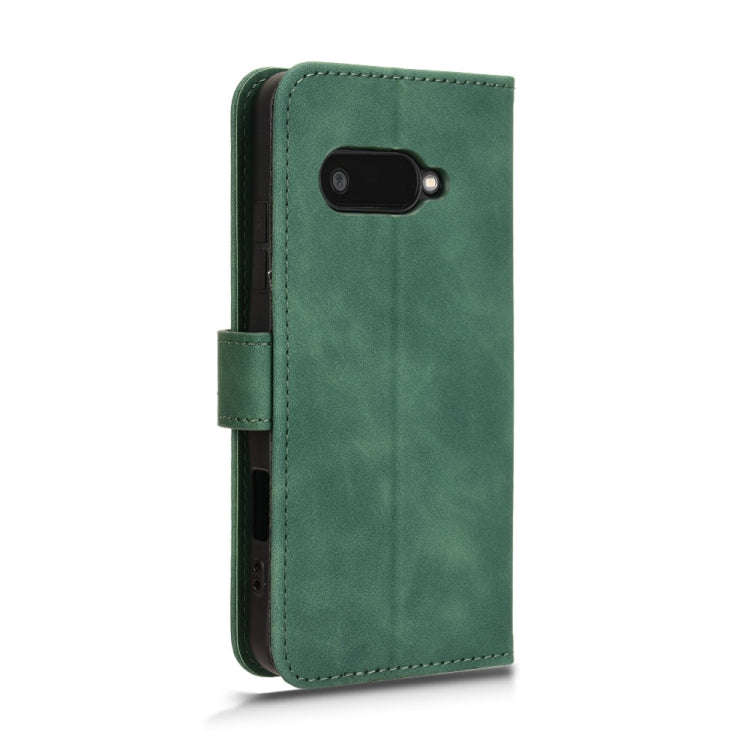 For Kyocera Digno SX4 Skin Feel Magnetic Flip Leather Phone Case(Green)