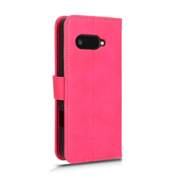 For Kyocera Digno SX4 Skin Feel Magnetic Flip Leather Phone Case(Rose Red)