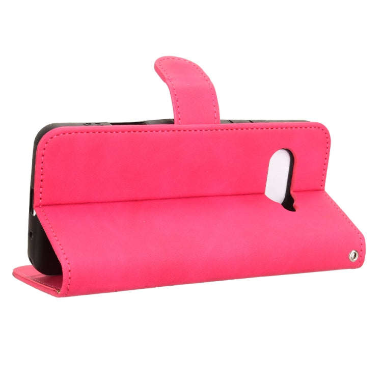 For Kyocera Digno SX4 Skin Feel Magnetic Flip Leather Phone Case(Rose Red)