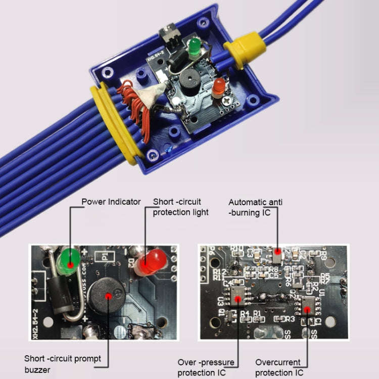 XILI 615 iBoot Power Supply On/Off Boot Line for iPhone 6 Plus-15 Pro Max / Android