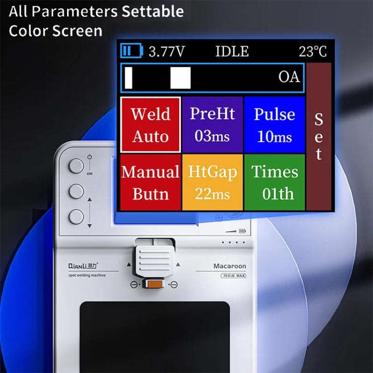 QianLi Macaron Max Portable Double Pulse Integrated Battery Spot Welding Machine