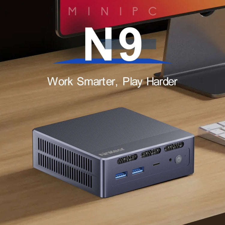 Ninkear N9 Windows 11 Mini PC, 8GB+256GB, Intel Alder Lake N95, Support 3 Screen Display(US Plug)