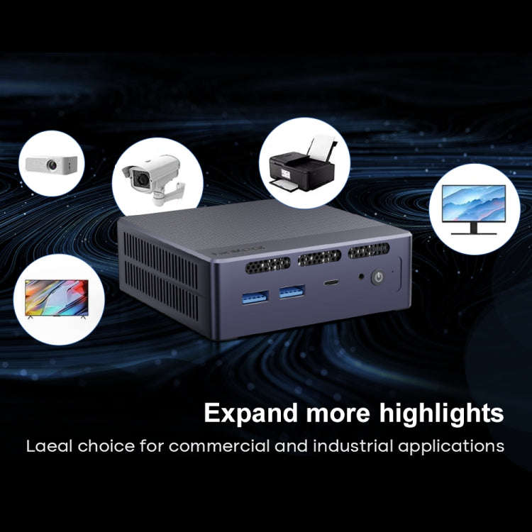 Ninkear N9 Windows 11 Mini PC, 8GB+256GB, Intel Alder Lake N95, Support 3 Screen Display(US Plug)