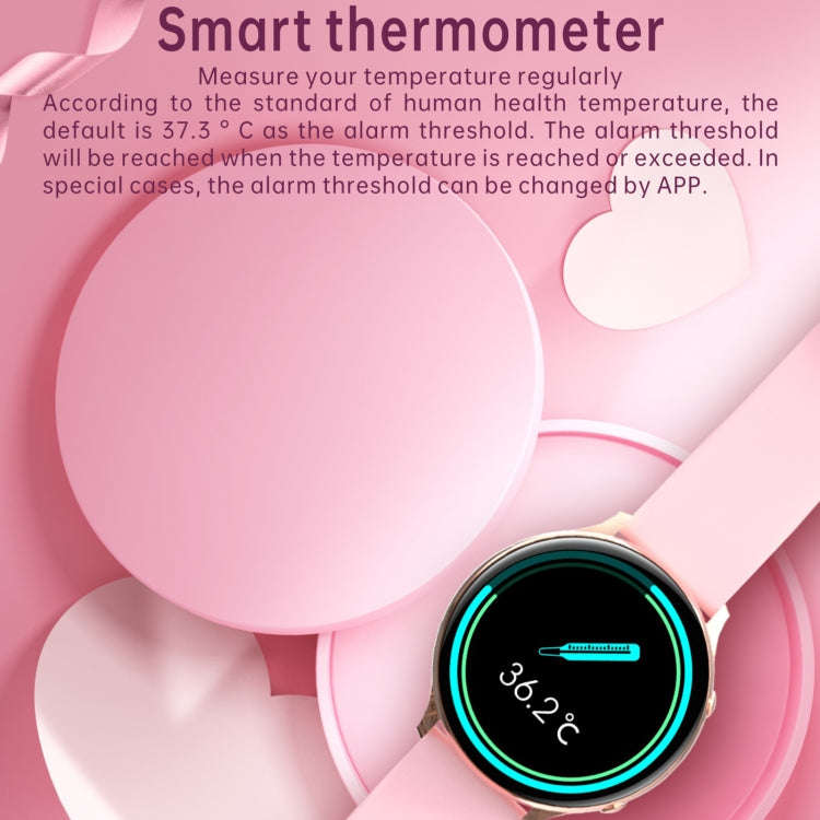 DM05 1.28 inch BT5.0 Smart Sport Watch, Support Sleep / Blood Oxygen / Temperature / Heart Rate /...