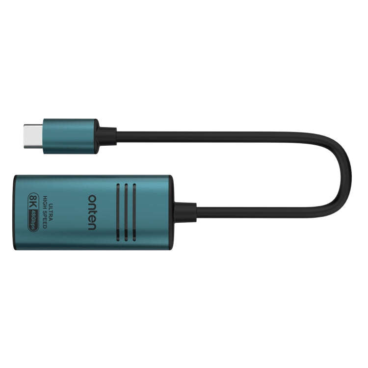 Onten UC981 8K 30Hz USB-C / Type-C to HDMI Video Converter Adapter(Pine Green)